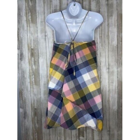 Patagonia Layered Plaid Spaghetti Strap Sun Dress 58920SP13 Women’s Size 8 - Picture 5 of 12